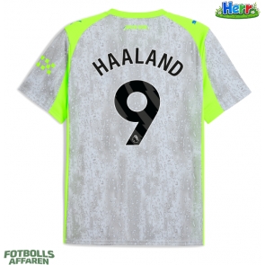 Manchester City Erling Haaland #9 Tredje Tröja 2025-26 Kortärmad